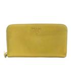 プラダ PRADA 長財布 ロゴ イエロー 黄 /SR ■OH