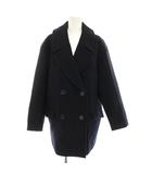 スピック&スパン Spick&Span ハミルトンラムズウール Hamilton Lambswool 19AW テーラードカラーショートコート ピーコート Pコート アウター36 紺 ネイビー 19020200501030 /YT