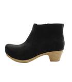 ダンスコ DANSKO マリア MARIA ミドルヌバック ブーティ スエード ヒール 38 黒 ブラック 9302-021400 /AN41