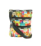 レスポートサック LesportSAC × ディズニー ショルダーバッグ 総柄 マルチカラー /MI