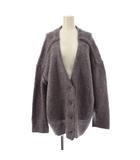 フリークスストア FREAKS STORE カーディガン F 紫 Vネック 長袖 オーバーサイズ /JP