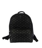 ジミーチュウ JIMMY CHOO CLAY スタースタッズ リュックサック デイバッグ バックパック レザー 黒 /KH ■OH