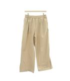 イエナ IENA 25AW ウォッシャブル 2WAYストレッチイージーパンツ 38 ベージュ ゴムウエスト ワイドシルエット 無地 25030900020040 /JP