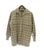 ムルーア MURUA ジャケット チェック柄 コート ベージュ /LP