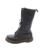 ドクターマーチン DR.MARTENS 14ホール ミドルブーツ レザー レースアップ 22.5cm 黒 1914 /TK