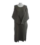 スローブ イエナ SLOBE IENA ワンピース ひざ丈 F グレー /LP