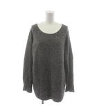 マーガレットハウエル MARGARET HOWELL ニット セーター ウール カシミヤ混 シルク混 2 グレー 長袖 ラウンドネック 578-5263012 /RR