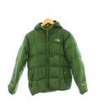 ザノースフェイス THE NORTH FACE 子ども服(女の子用) L/G グリーン 緑 長袖 フード付き キルティング /JP