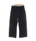 フランシュリッペ franche lippee パンツ M 紺 ネイビー 犬刺繍 プリーツ 長ズボン フルレングス 2140210 /GG