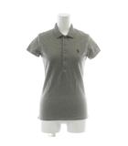 ラルフローレン RALPH LAUREN ポロシャツ XS グレー 無地 ポロカラー 半袖 /DU