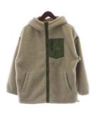 ケルティ KELTY ボアジャケット 上着 F ベージュ 無地 フード付き 長袖 /GG