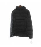 ノマディス NOMADIS ×UNITED ARROWS 23AW 中綿 ポンチョ FREE 黒 ブラック 袖無し 無地 ハーフジップ N508-00-09 /GG