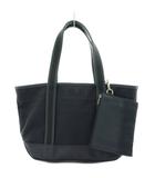 ガール GIRL 吉田カバン トートバッグ ハンドバッグ ポーチ付き 紺 ネイビー /AN98