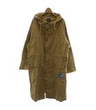 ネネット Ne-net ビッグシルエットミリタリーコート アーミーコート 2 ベージュ 長袖 フード付き 無地 NE81FA030 /GG