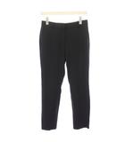 テーパードパンツ スラックス スリム ウール 38 黒 ブラック PRPPBW0930 /HN