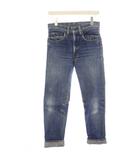リーバイス Levi's 70s 505 ボタン裏5 42TALON デニムパンツ ジーンズ USED加工 ダメージ加工 青 ブルー /HN
