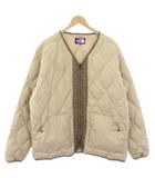 ノースフェイス パープルレーベル THE NORTH FACE PURPLE LABEL プラスフィールドダウンカーディガン PLAS Field Down Cardigan ジャケット ジップアップ XL ベージュ N24FA027 /HN