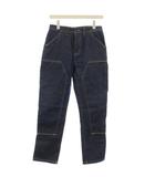 25SS ダブルニー デニムパンツ ペインターパンツ 2 青 ブルー 21840 /☆G