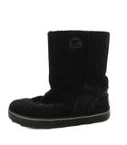 ソレル SOREL ムートンブーツ ショートブーツ 25.5cm 黒 ブラック /AN52
