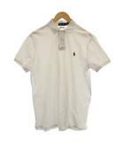 ポロ ラルフローレン POLO RALPH LAUREN ポロシャツ 半袖 鹿の子 M 白 ホワイト /☆G