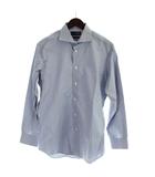 メーカーズシャツ カマクラ MAKER'S SHIRT 鎌倉 ワイシャツ 40-74 青 ブルー 白 ホワイト チェック柄 長袖 /AP