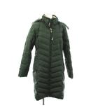 エディーバウアー EDDIE BAUER ダウンコート MP カーキ 長袖 ハイネック フード付き /JP