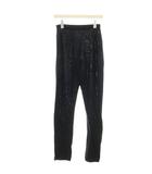 フォーティーファイブアールピーエム  45R 45rpm ウール レギンス ニットパンツ 3 黒 5116912 /☆G