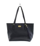 マイケルコース MICHAEL KORS トートバッグ ハンドバッグ ショルダーバッグ レザー 紺 ネイビー /AN15 ●D