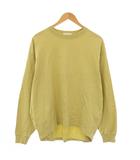 ジャーナルスタンダード JOURNAL STANDARD カットソー 黄緑 ライトグリーン 長袖 無地 ラウンドネック /LP