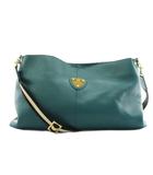 アタオ ATAO elvy ハンドバッグ ショルダーバッグ 2way レザー 青 ブルー /AN15