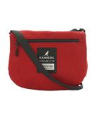 カンゴール KANGOL フラップ ショルダーバッグ 赤 レッド /YM