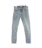 リーバイス Levi's 286 SLIM TAPER デニム ジーンズ W28L32 ライトブルーデニム 無地 ウォッシュ加工 フルレングス /DU