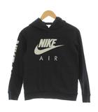 ナイキ NIKE プルオーバーパーカー 子ども服(男の子用) 145 黒 ブラック 長袖 ロゴプリント /GP