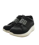 アグ オーストラリア UGG australia ニュートラスニーカー シューズ ロゴ 23.5cm 黒 ブラック 1095097 /AN68