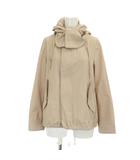ココディール COCO DEAL ジャケット 上着 1 ベージュ フード付き 長袖 ジップアップ/GP