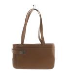 サルヴァトーレフェラガモ Salvatore Ferragamo ガンチーニ ショルダーバッグ トートバッグ レザー 茶 ブラウン /AN14 ■OH