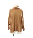 ストラ Stola. ニット セーター F 茶 タートルネック 長袖 無地 薄手 /JP