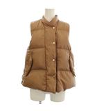 コラム COLUMN テントラインダウンベスト ダウン ベスト 36 ベージュ 12-140-35-080022 /☆G