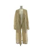 ルーニィ LOUNIE コート 36 ベージュ 無地 ショールカラー 長袖 /DU