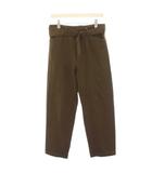 コモリ COMOLI フェルトンベルテッドパンツ ワイドパンツ ウール 1 茶 ブラウン J03-03006 /HN