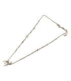 シャネル CHANEL ココマーク 2025年イヤーズギフト 鹿モチーフ ネックレス ペンダント ゴールド色 /AN69 ■OH