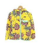 パタゴニア Patagonia 18SS Ks Baggies Jkt キッズバギーズジャケット ナイロン ジップアップ XL 黄色 イエロー 花柄 長袖 フード付き 64232 /YM