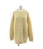 イエナ IENA chere iena John Molloy ニット セーター 長袖 ウール アイボリー 17080900210030 /AN46