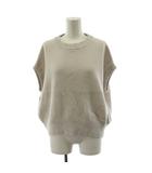 セオリー Theory 24AW LAST WORD BOUQUET ベスト コットン 38 アイボリー 4301767 /AN59