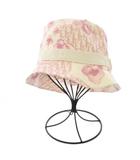 クリスチャンディオール Christian Dior BOUTIQUE バケットハット 帽子 総柄 58 ピンク LGP04001 /BM