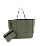 ステイトオブエスケープ STATE OF ESCAPE フライングソロ トートバッグ ハンドバッグ 緑 グリーン /AN5