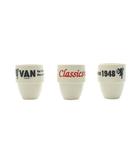 ヴァン ヂャケット VAN JAC ノベルティ 3点セット カップ 食器 ロゴ 白 ホワイト /AN2