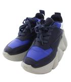 ユナイテッドヌード UNITED NUDE SPACE KICK スニーカー シューズ レザー 36 青 /BM