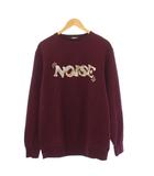 アンダーカバー UNDERCOVER 22AW NOISE スウェット トレーナー 長袖 3 バーガンディ UC2B1893-2 /KH
