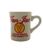 ヴァン ヂャケット VAN JAC ノベルティ マグカップ 食器 ロゴ 白 ホワイト /AN3